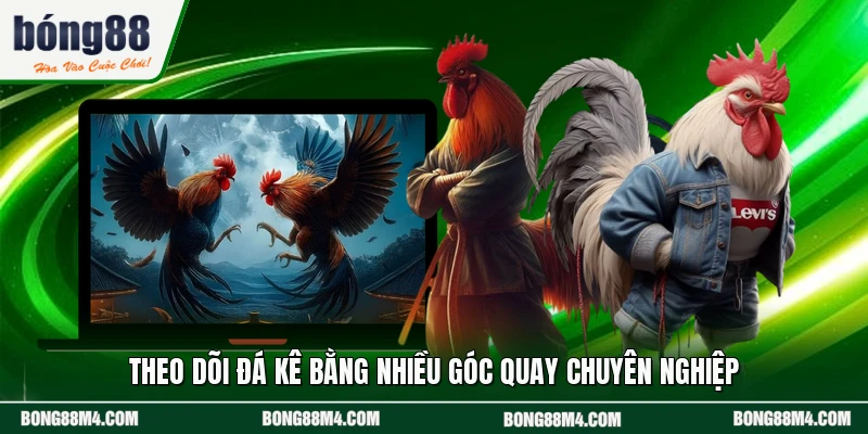 Theo dõi đá kê bằng nhiều góc quay chuyên nghiệp